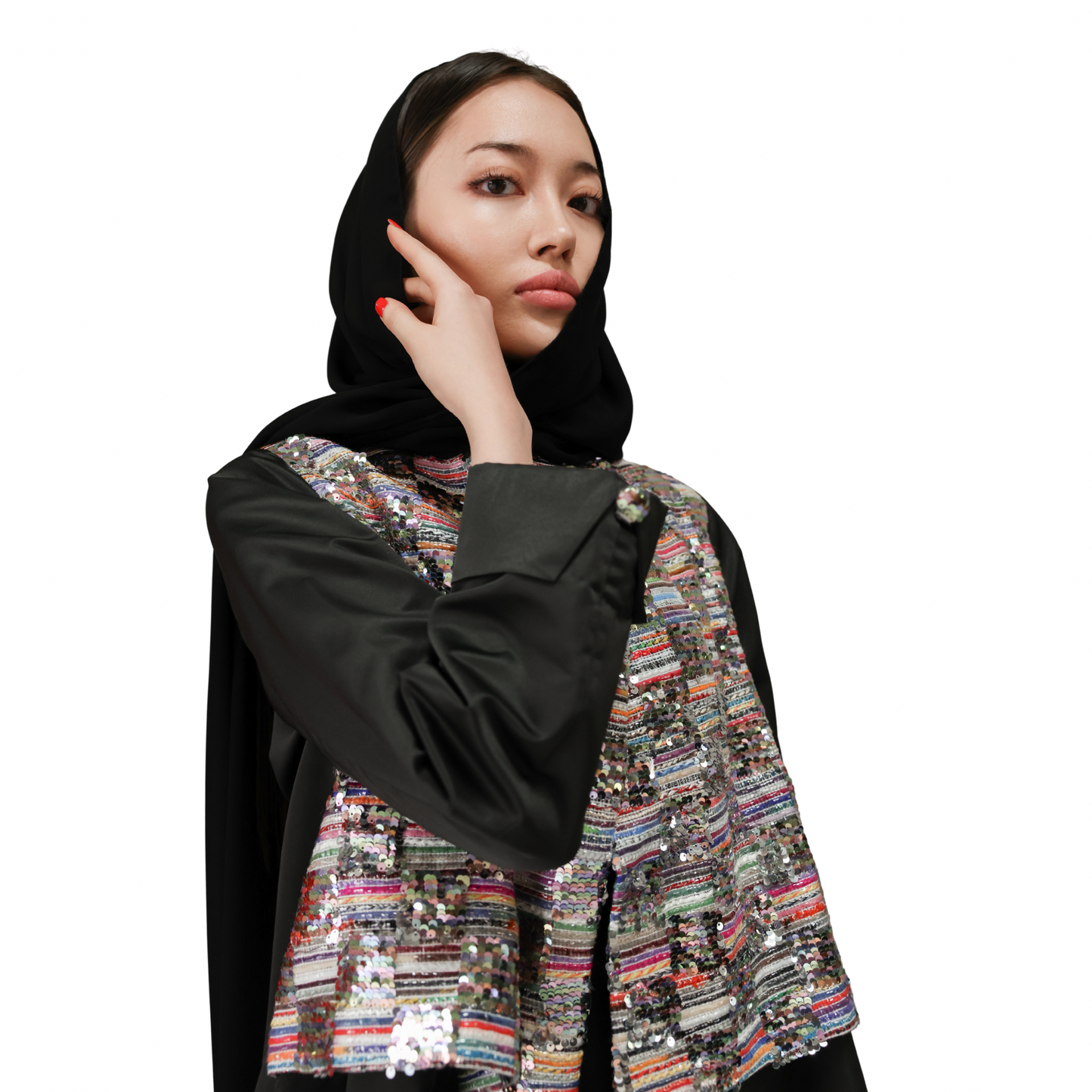 Twinkle Tweed Abaya