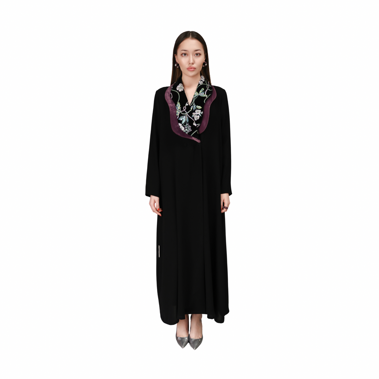 Ornate Velvet Abaya