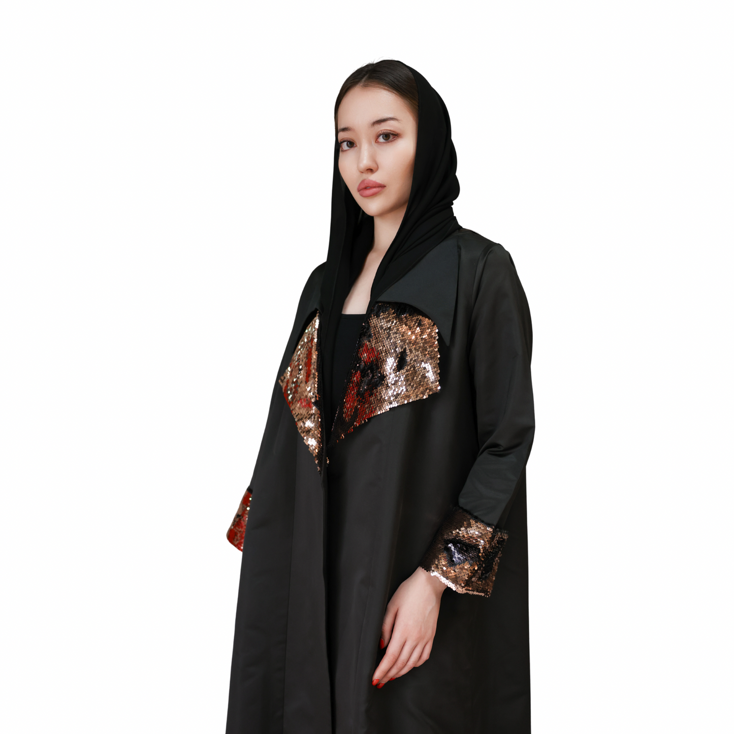 Rosé Twilight Abaya