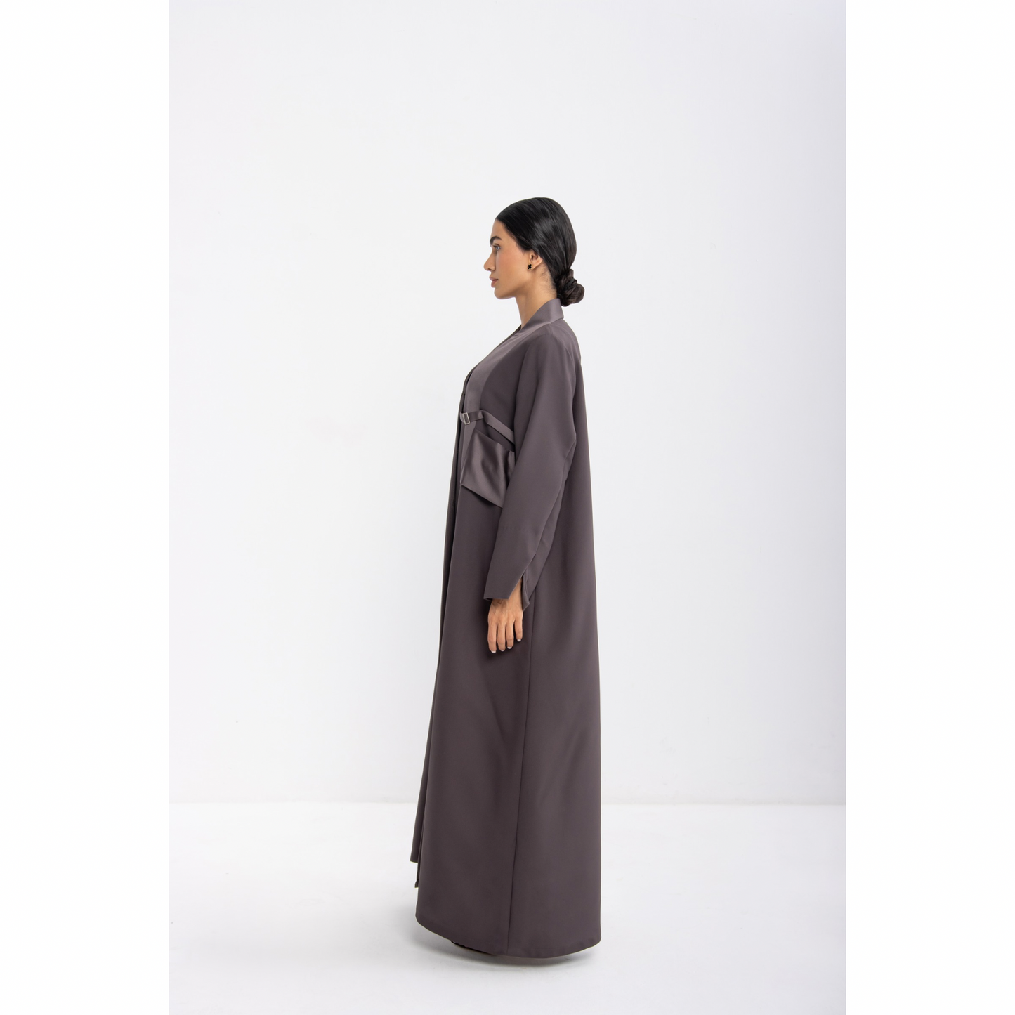 Sleek Wrap Abaya