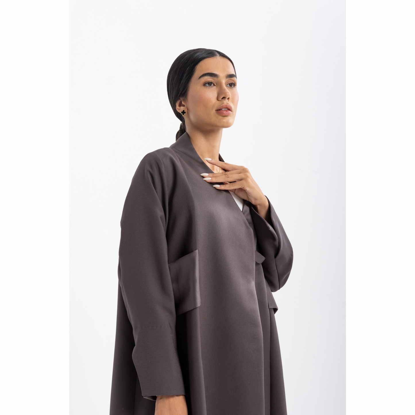 Sleek Wrap Abaya