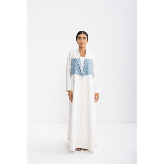 Denim Threads Abaya